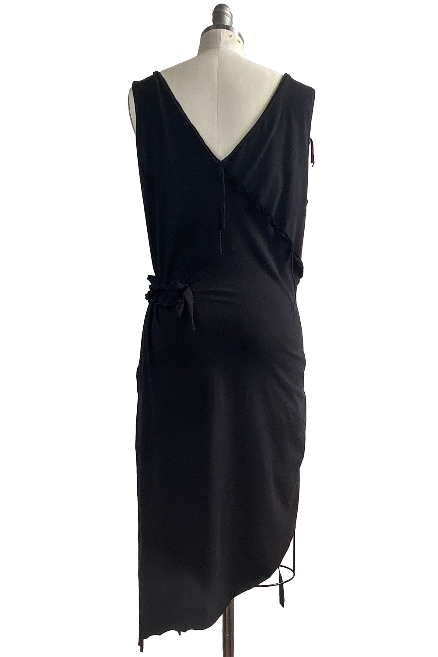 Godfrey Dress Mini in Jersey - Black - Large