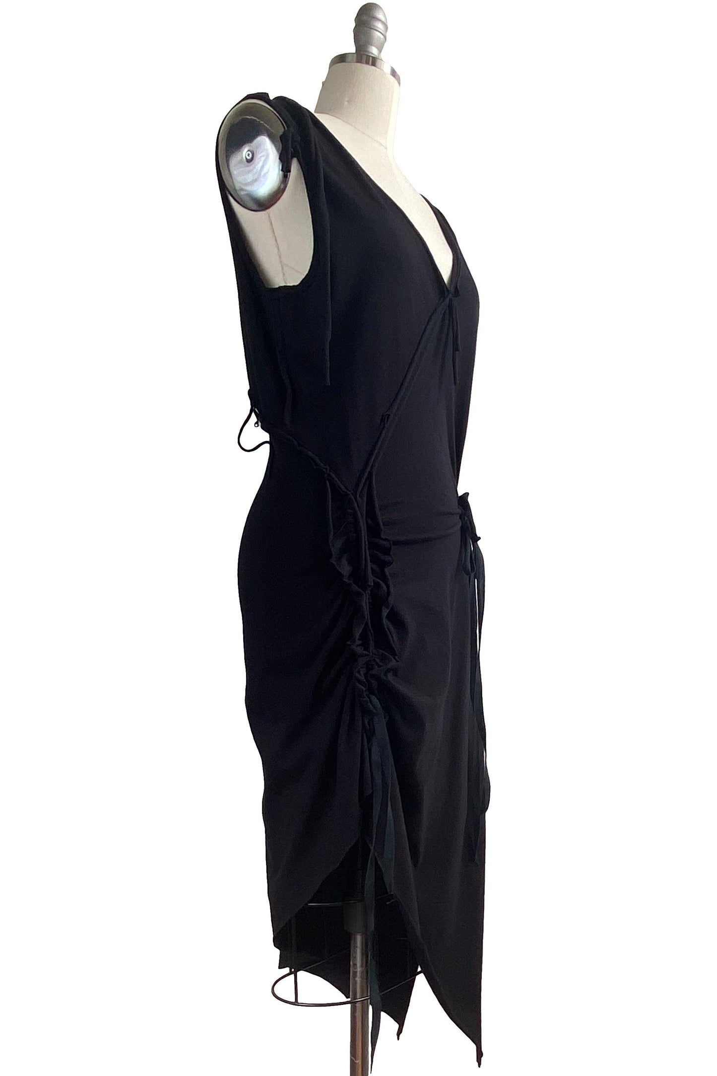 Godfrey Dress Mini in Jersey - Black - Large