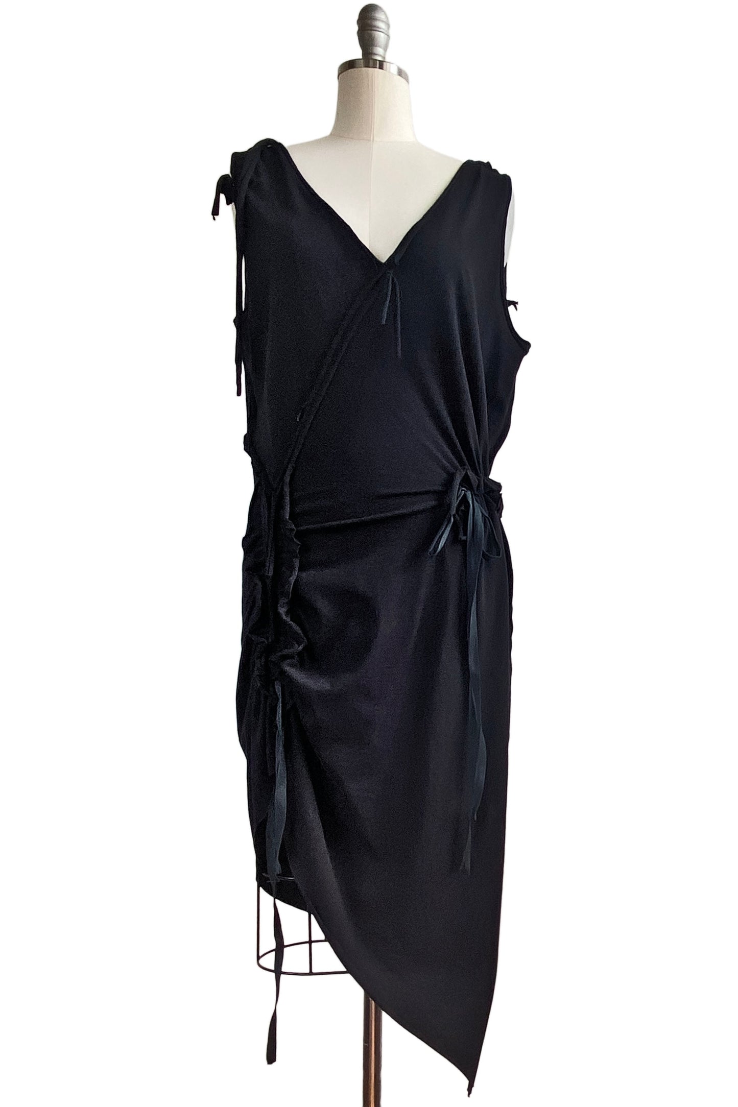 Godfrey Dress Mini in Jersey - Black - Large