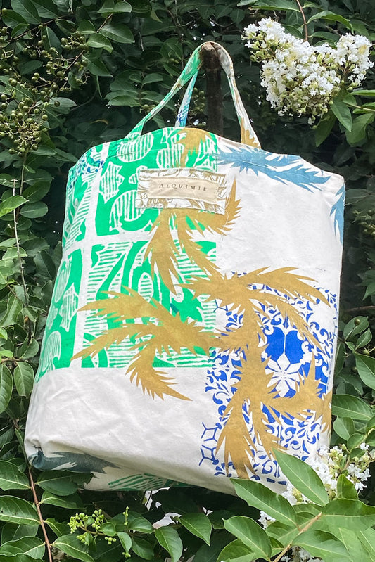 KB x Alquimie Studio Canvas Tote - Papercut Print - Natural