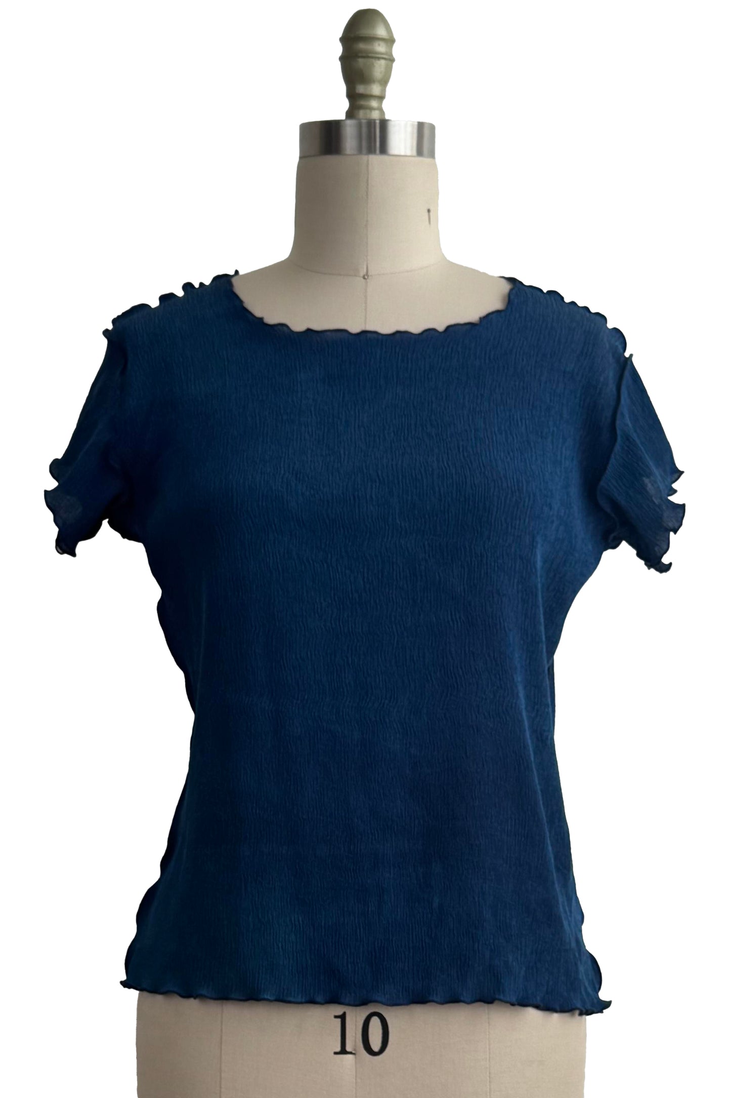 Sonya T-Shirt - Crinkle Silk - Small - Select Color