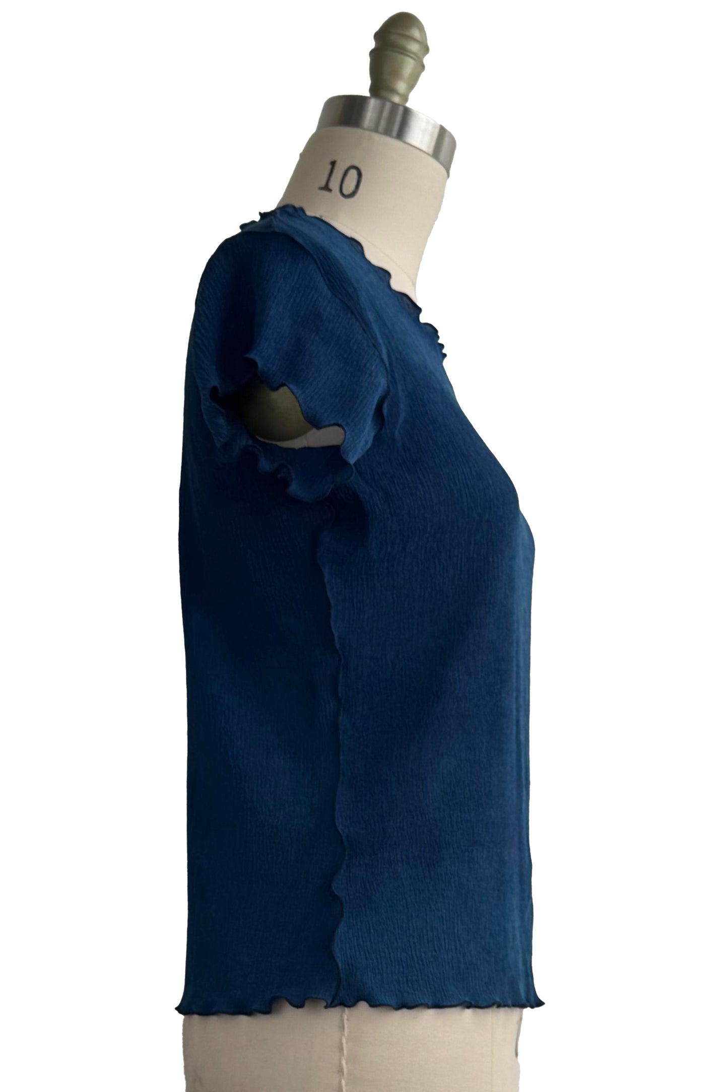 Sonya T-Shirt - Crinkle Silk - Small - Select Color