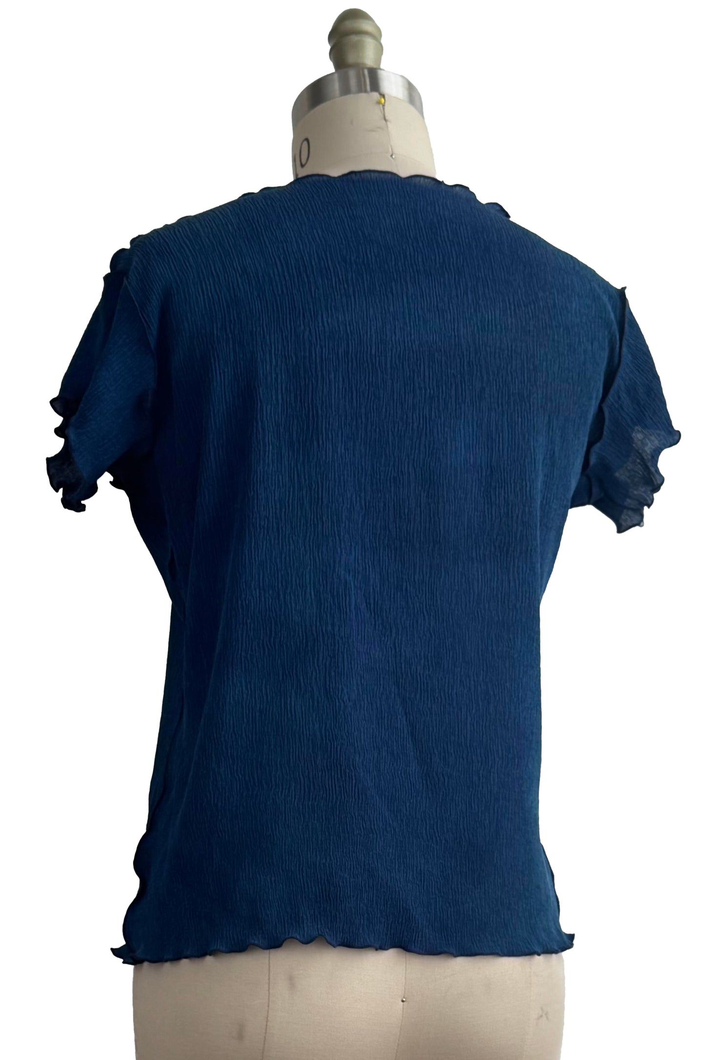 Sonya T-Shirt - Crinkle Silk - Small - Select Color