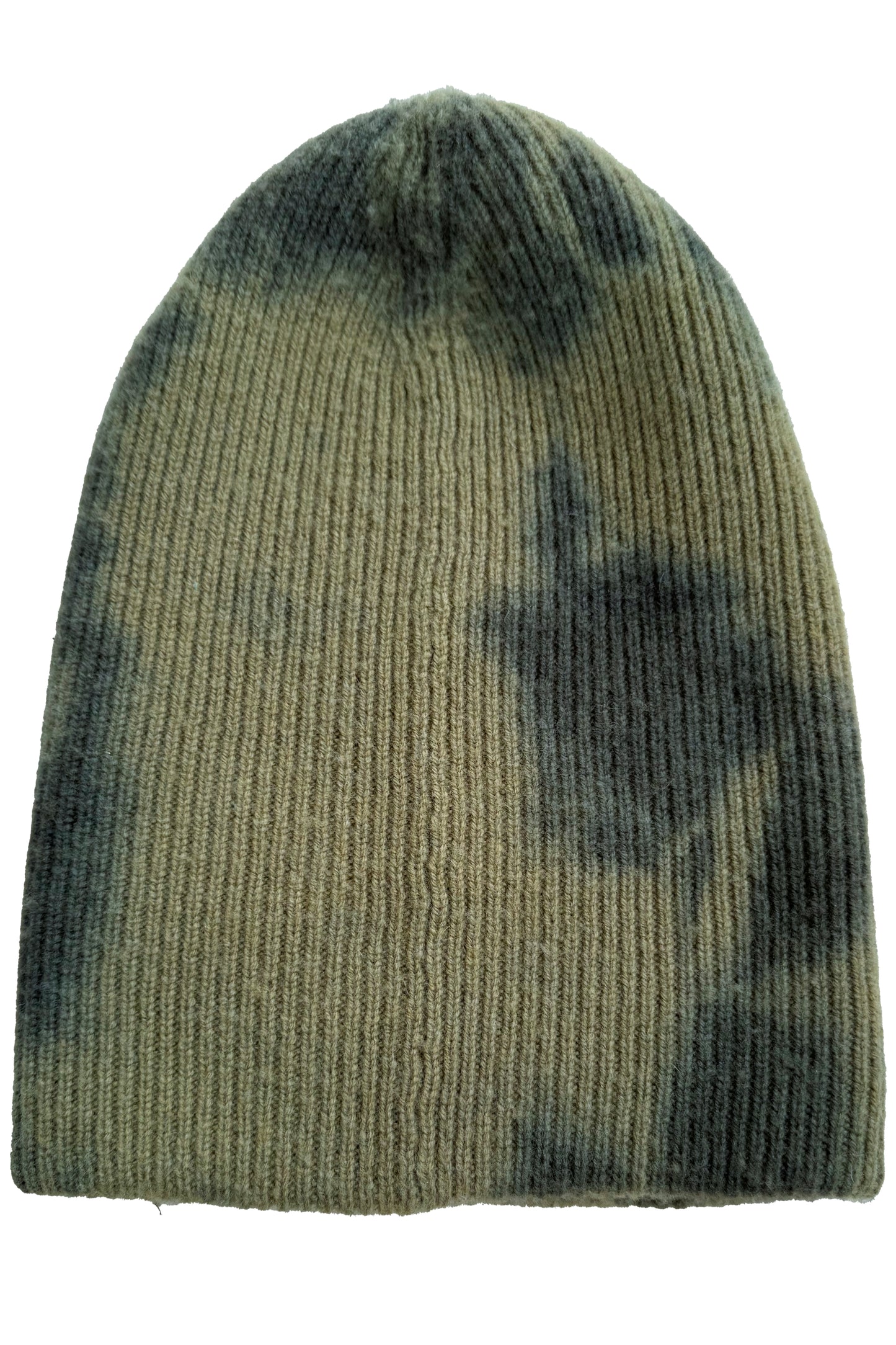 KB x Alquimie Studio Cashmere Beanie Dyed - Olive & Charcoal