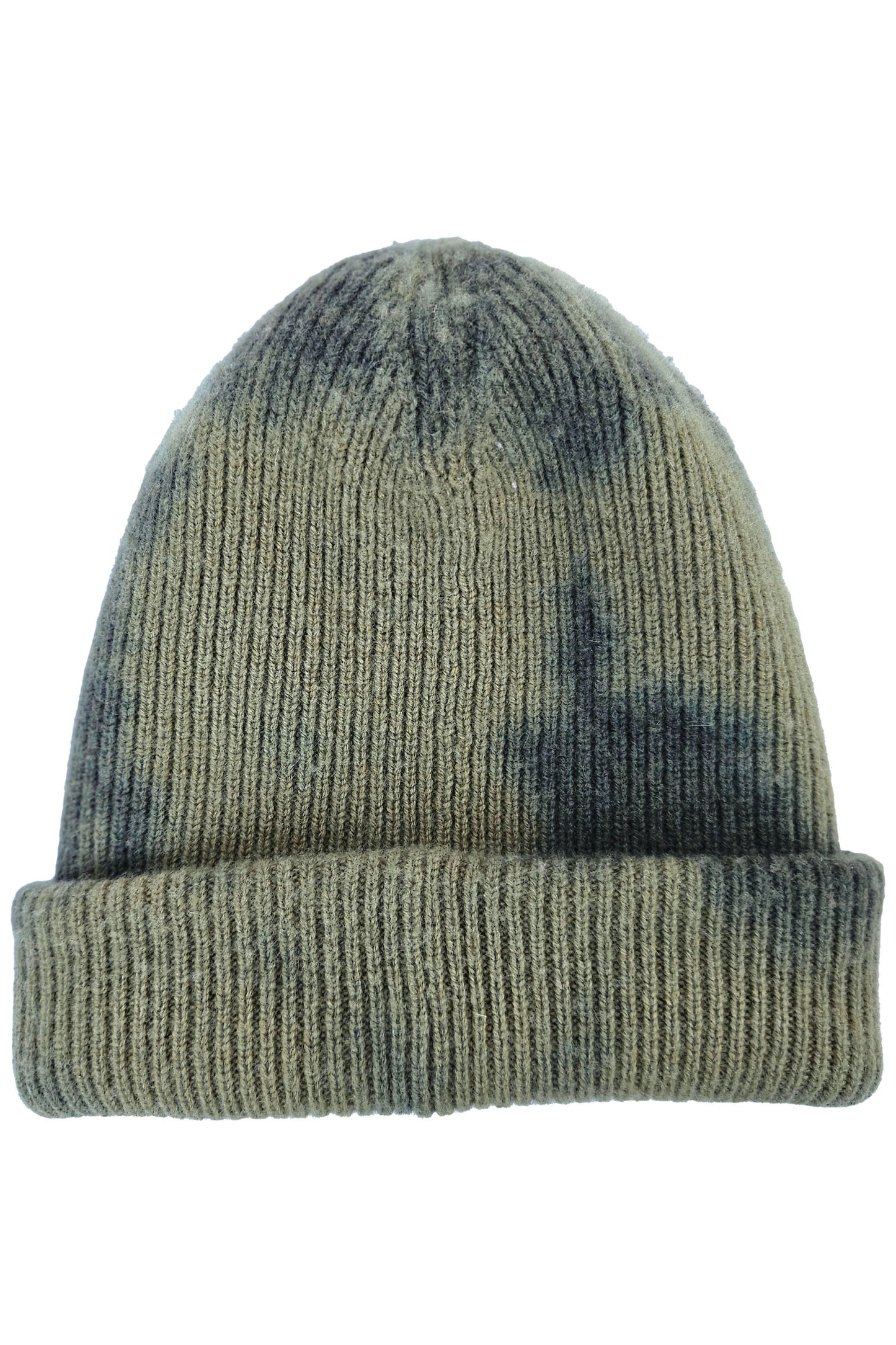 KB x Alquimie Studio Cashmere Beanie Dyed - Olive & Charcoal