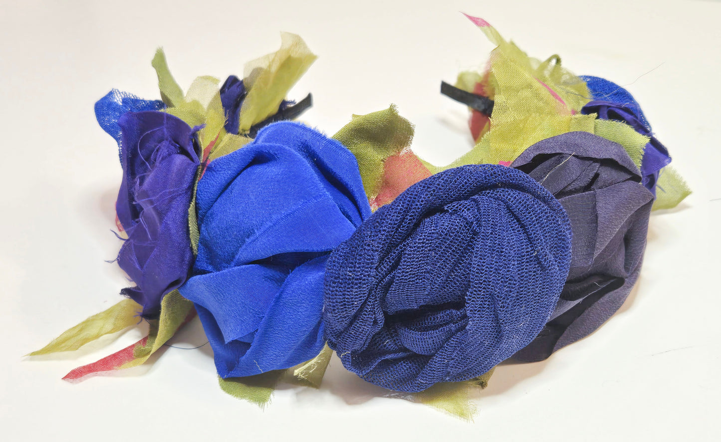 Flower Headband - Blue