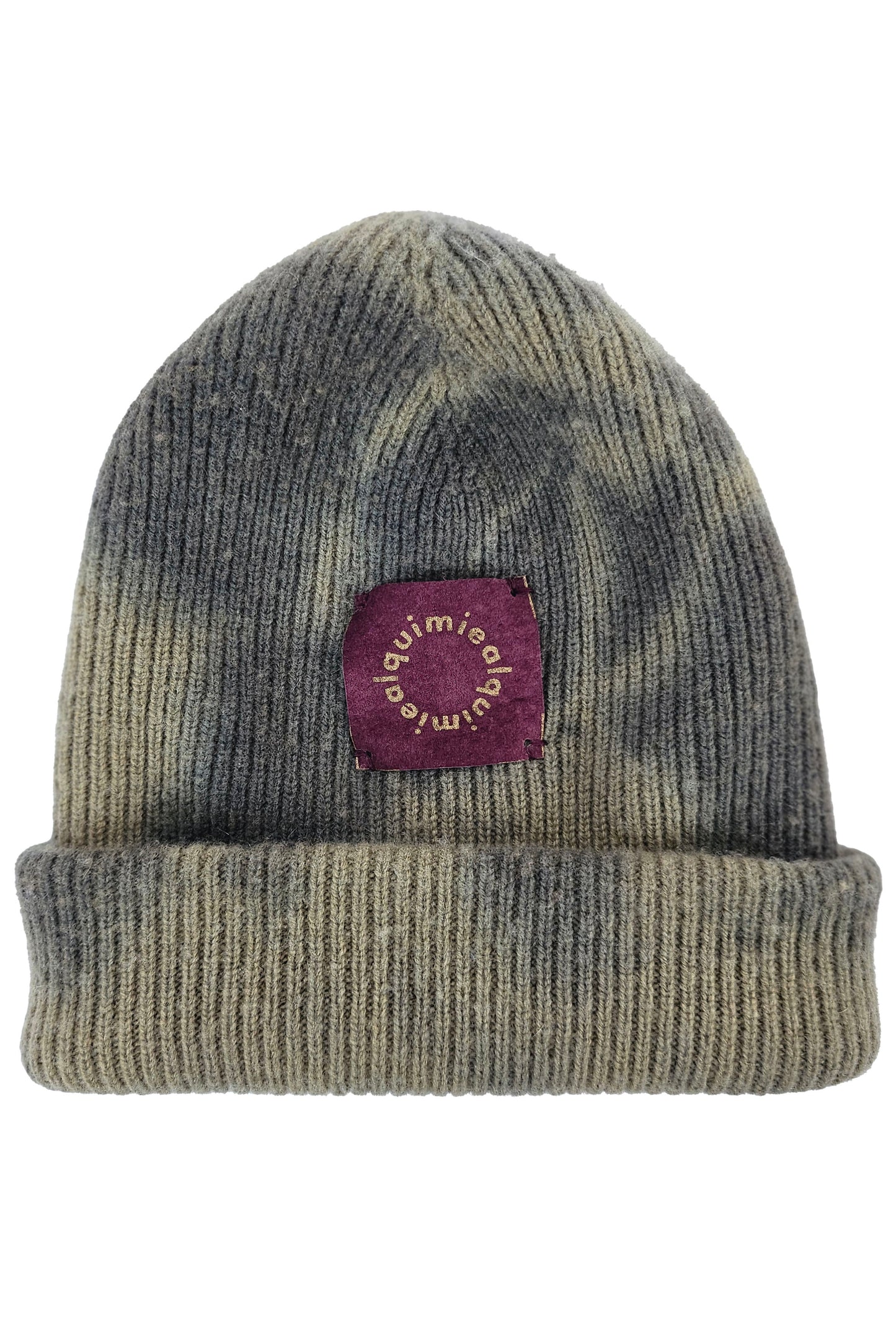 Cashmere Dyed Beanie - Green