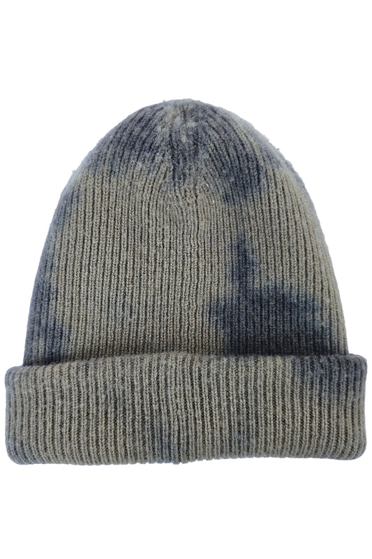 Cashmere Dyed Beanie - Green