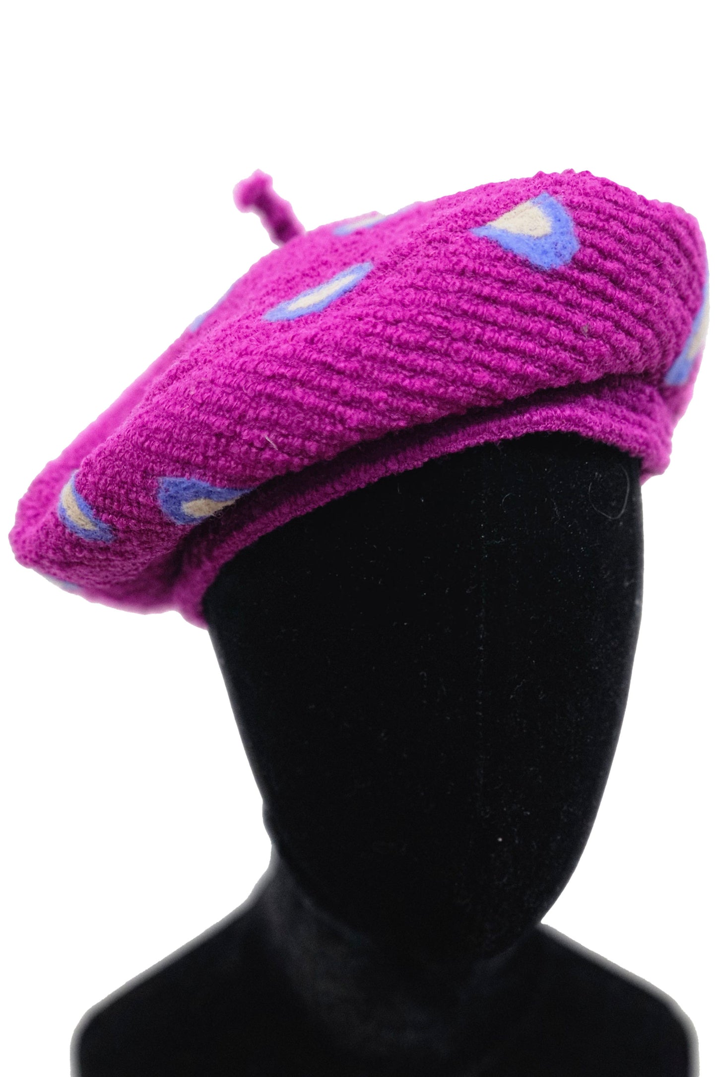 Felted Beret - Dots