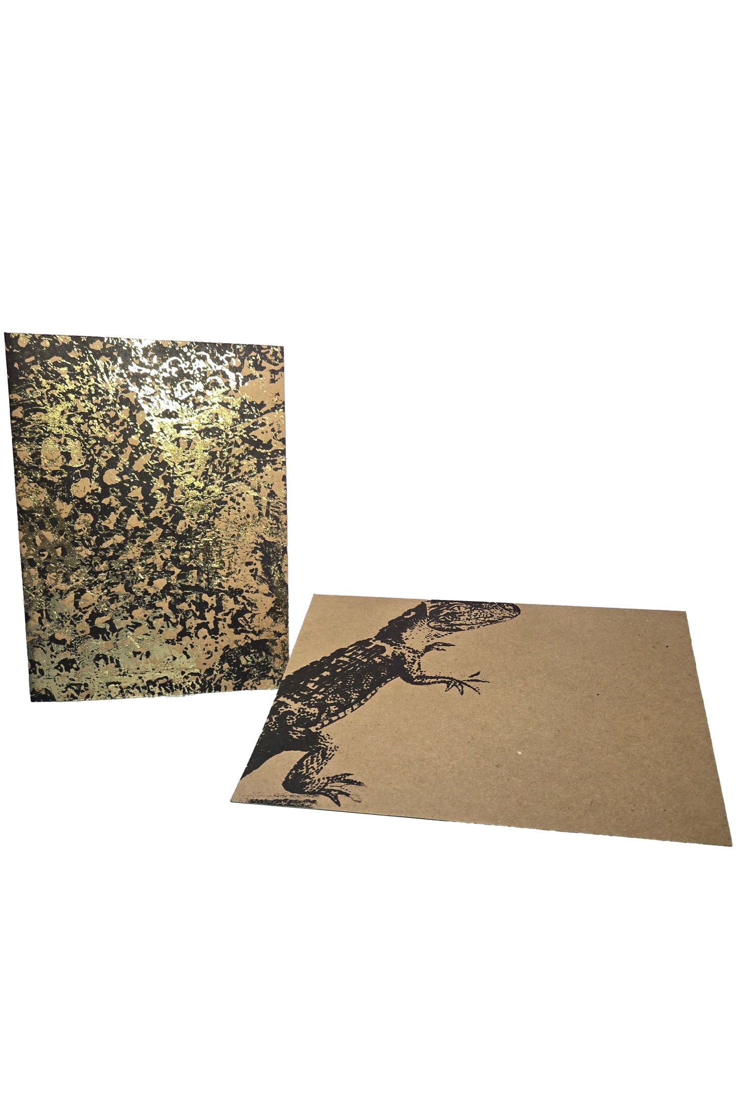 Foil Print Greeting Cards - Set of 4