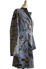 Load image into Gallery viewer, Hampton Coat w/ Brass Print - Grey - Small
