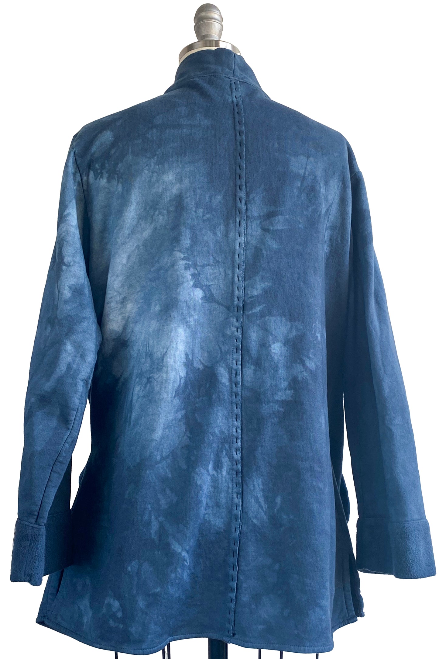 Lounge Kimono Jacket Robe - Indigo