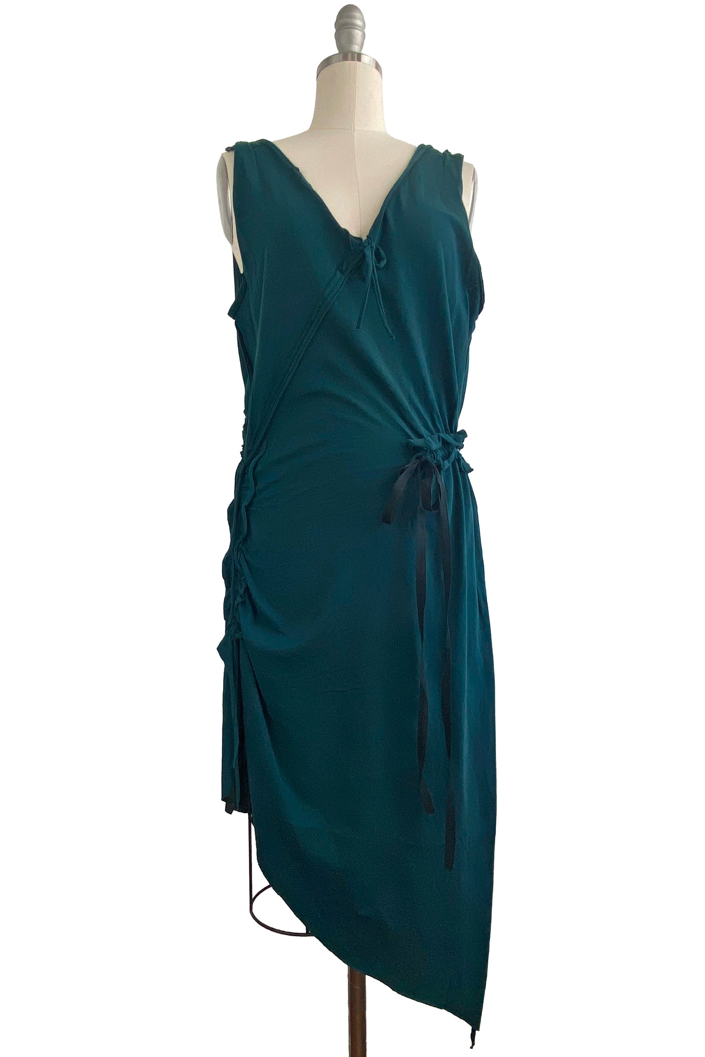 Godfrey Dress Mini in Jersey - Teal - Large