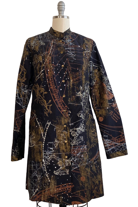 Hampton Coat w/ Celestial Print - Size 2/Small (old)