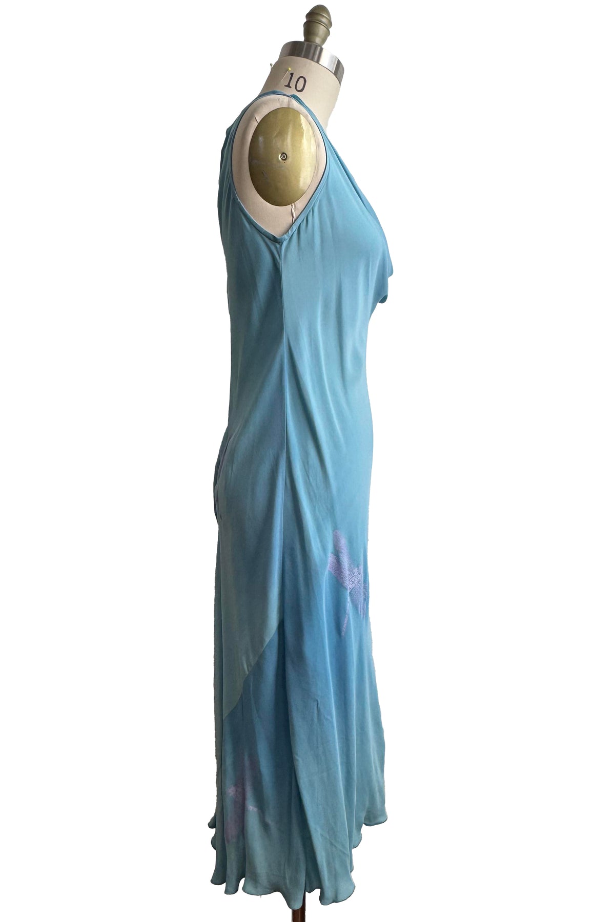 Tulip Dress | Dragonfly Print | Light Blue | Large