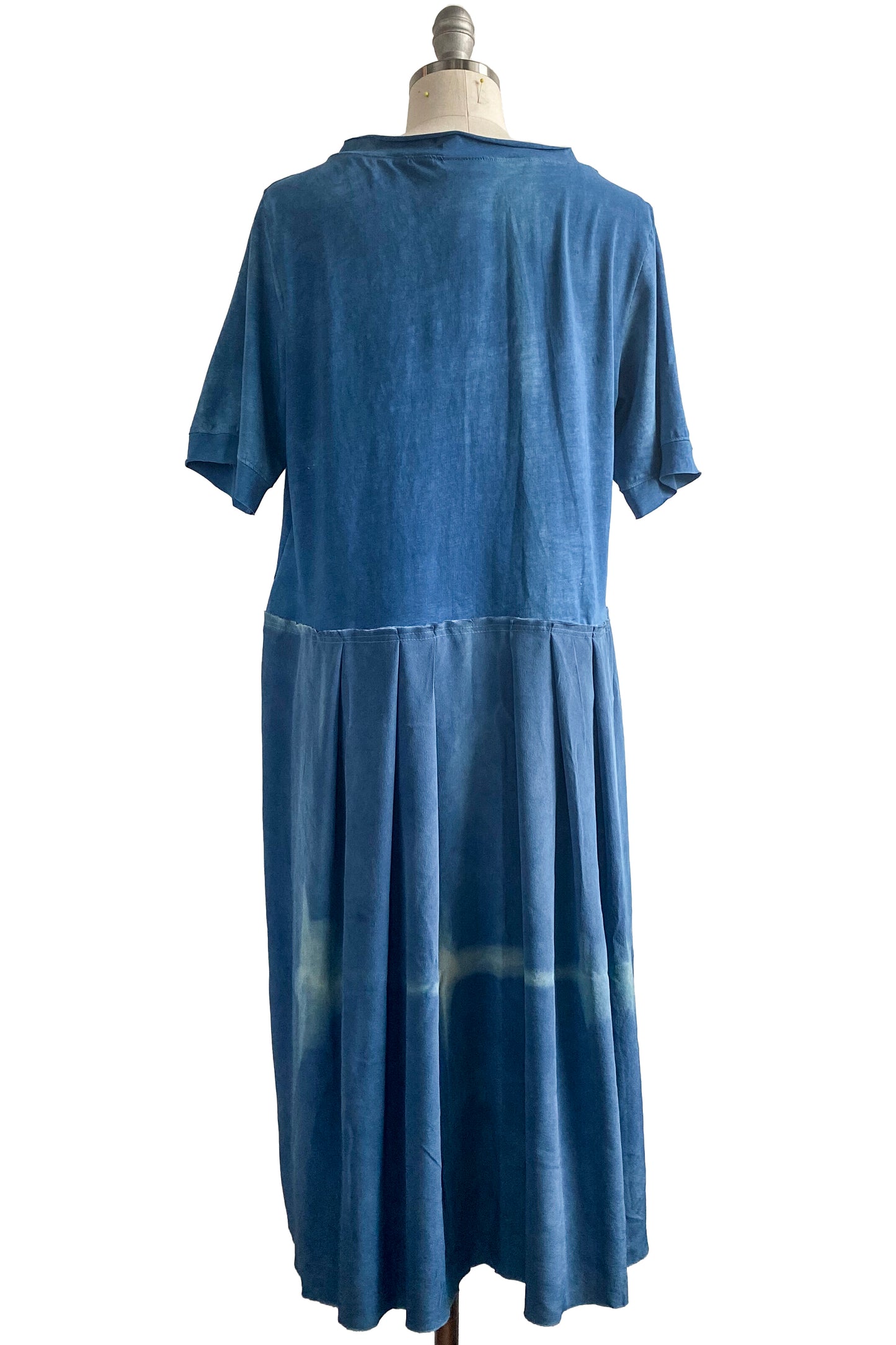 Marais Dress | Cotton & Silk | Indigo Dye | Indigo | Medium