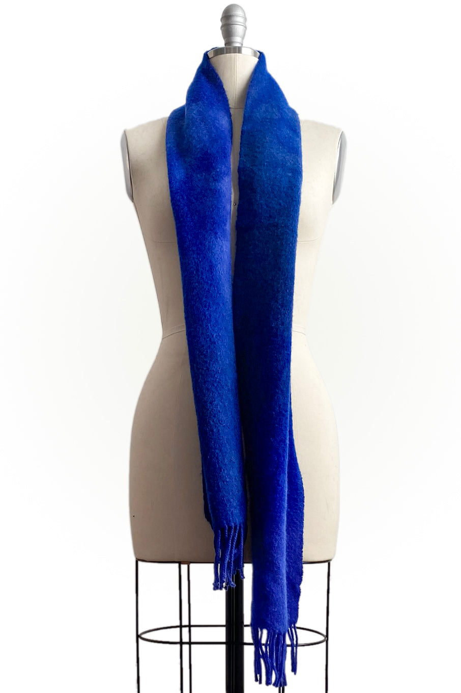 KB x Alquimie Studio Scarf | Cashmere | Mottled Dye | Blue