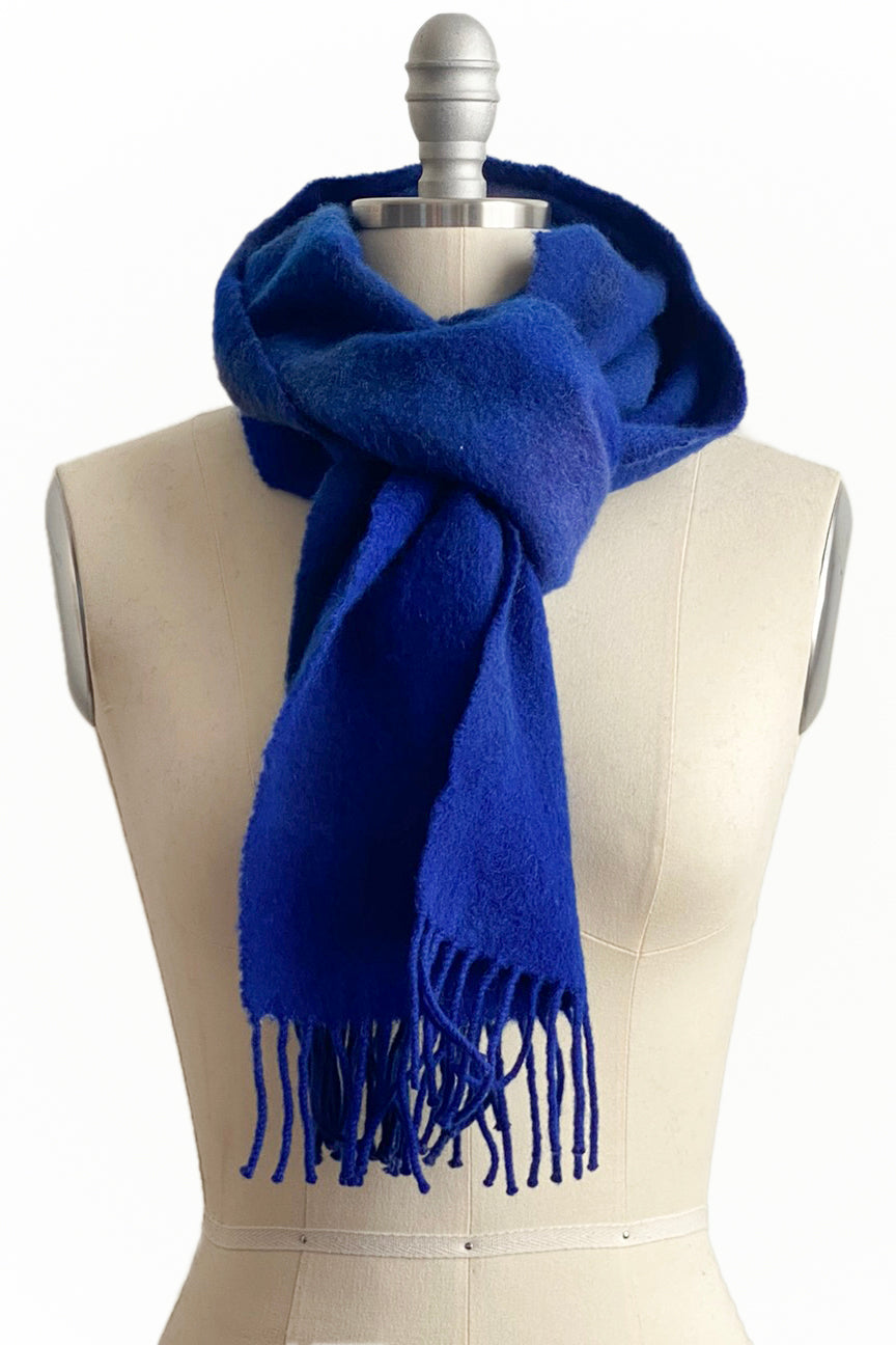 KB x Alquimie Studio Scarf | Cashmere | Mottled Dye | Blue