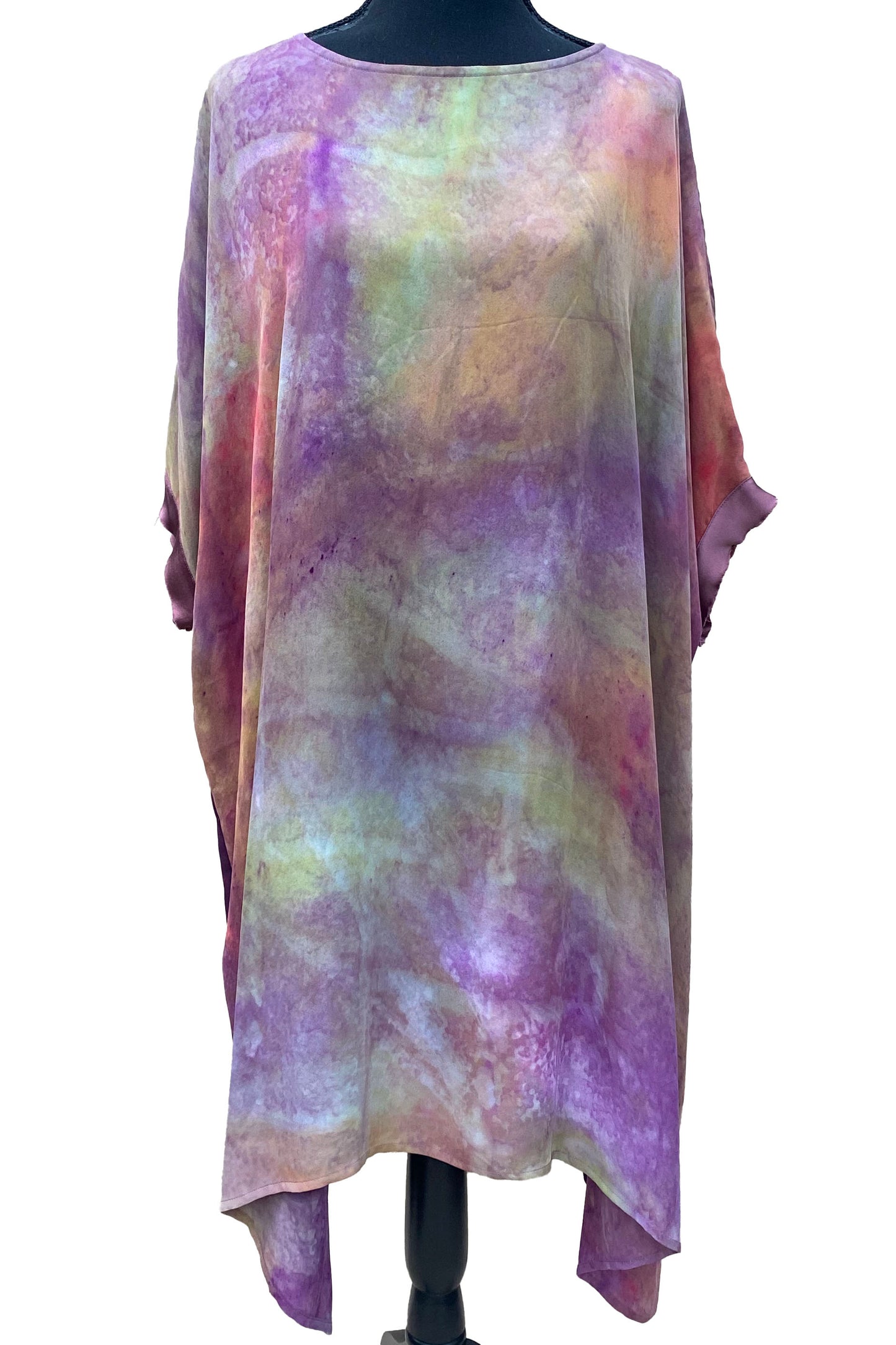 Deb Dress w/ Painted Dye - Grape