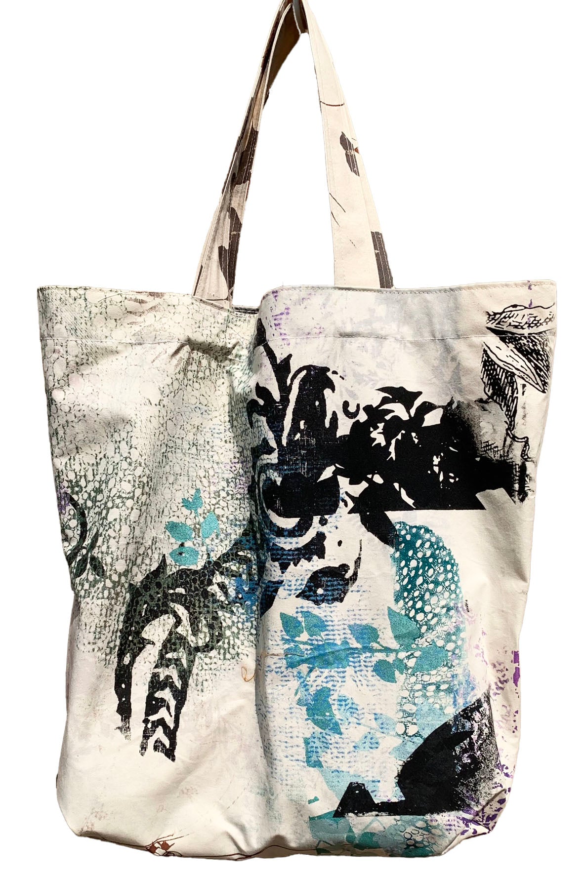 KB x Alquimie Studio Canvas Tote w/ Tabletop Print - Natural