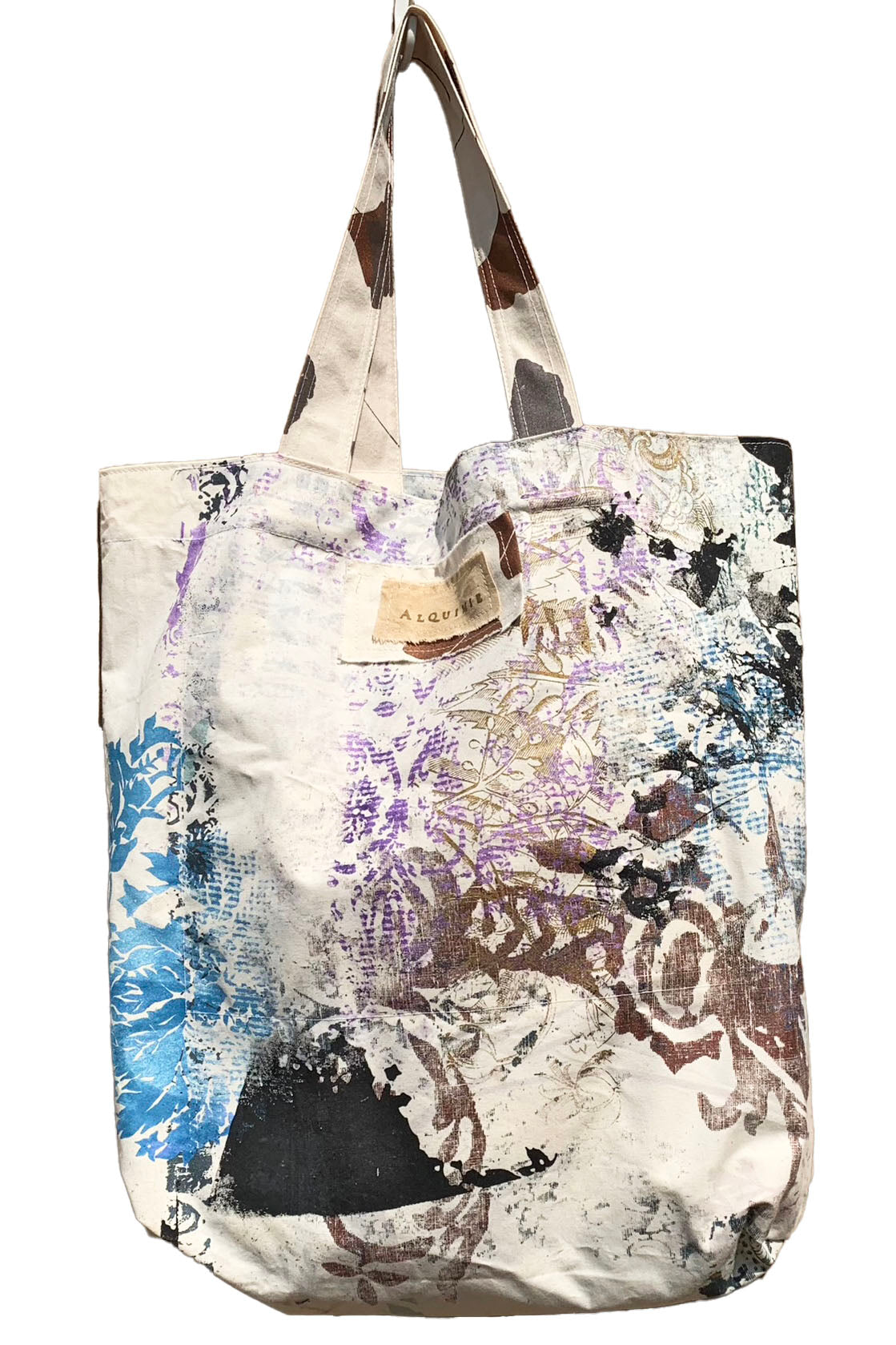 KB x Alquimie Studio Canvas Tote w/ Tabletop Print - Natural