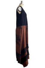 Load image into Gallery viewer, Montmartre Dress w/ Jersey Top Chestnut Tie Dye - M/L
