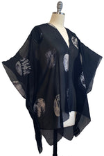 Load image into Gallery viewer, Lucianne Drape w/ Moon Print - Ink
