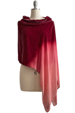 Load image into Gallery viewer, Layover in Velvet w/ Ombre Dye - Scarlet &amp; Pink
