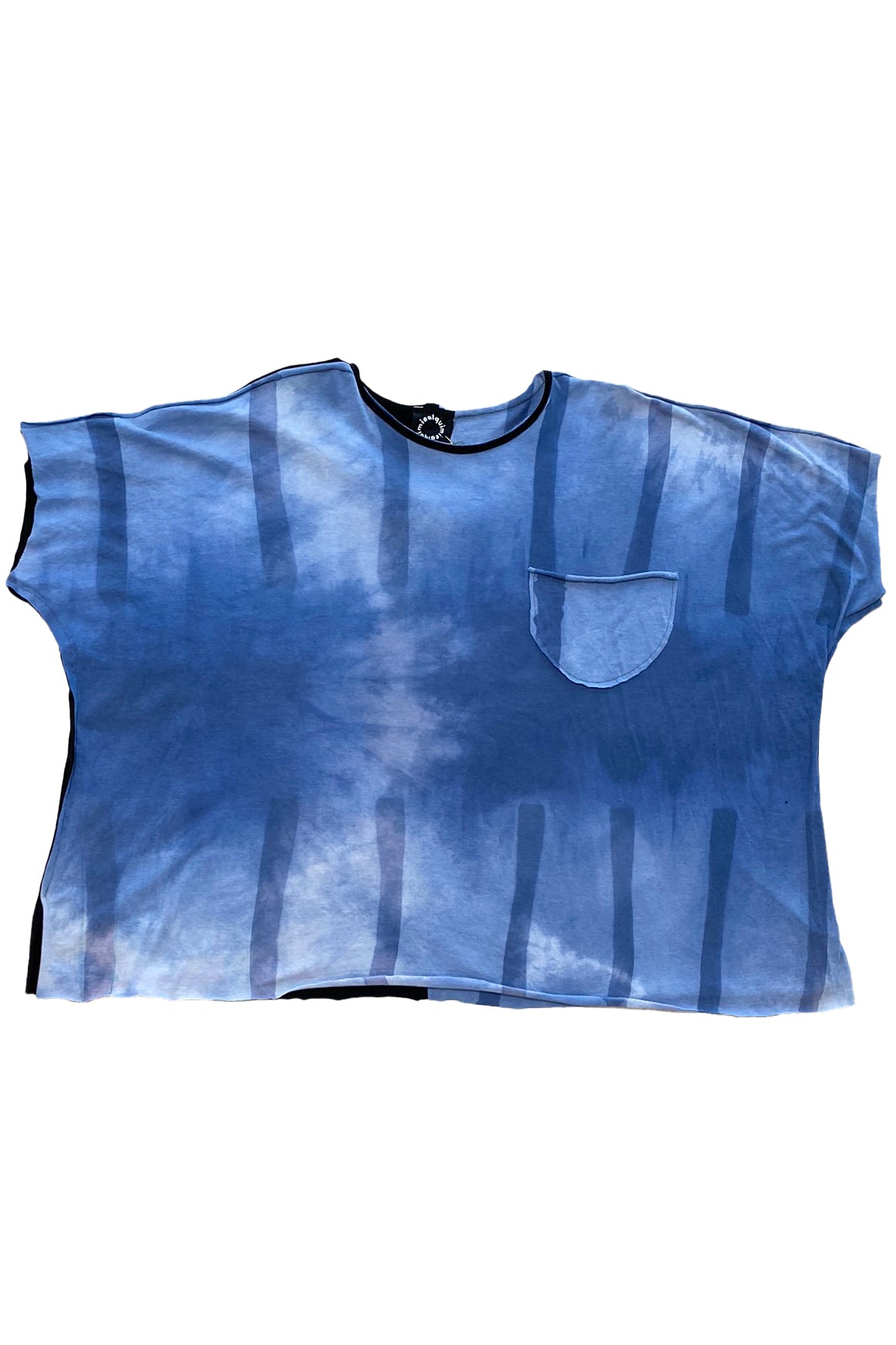 KB x Alquimie Studio Deb Top - Shibori Sticks - Indigo & Black