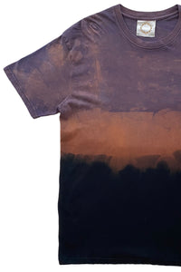 KB x Alquimie Studio Dyed T-Shirt - Ombre - Black, Rust, Smokey Purple - Unisex L