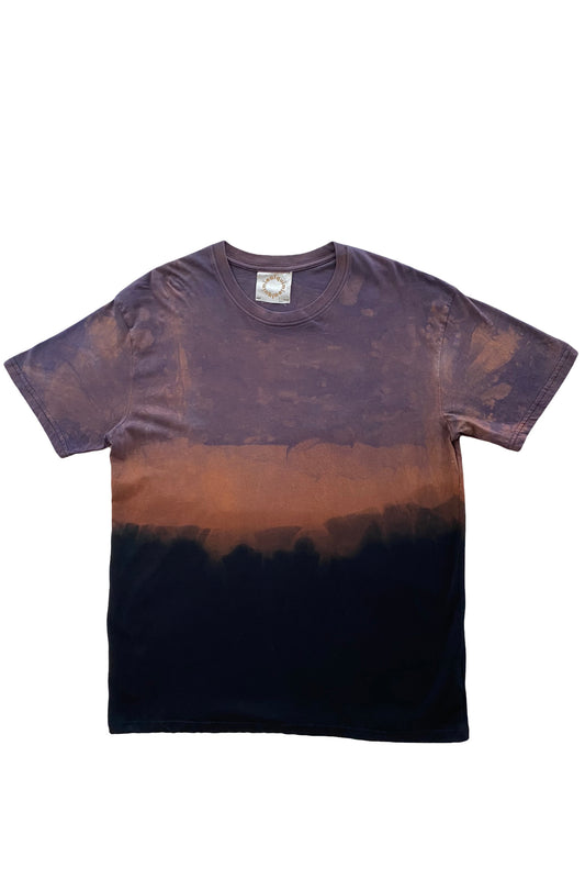 KB x Alquimie Studio Dyed T-Shirt - Ombre - Black, Rust, Smokey Purple - Medium