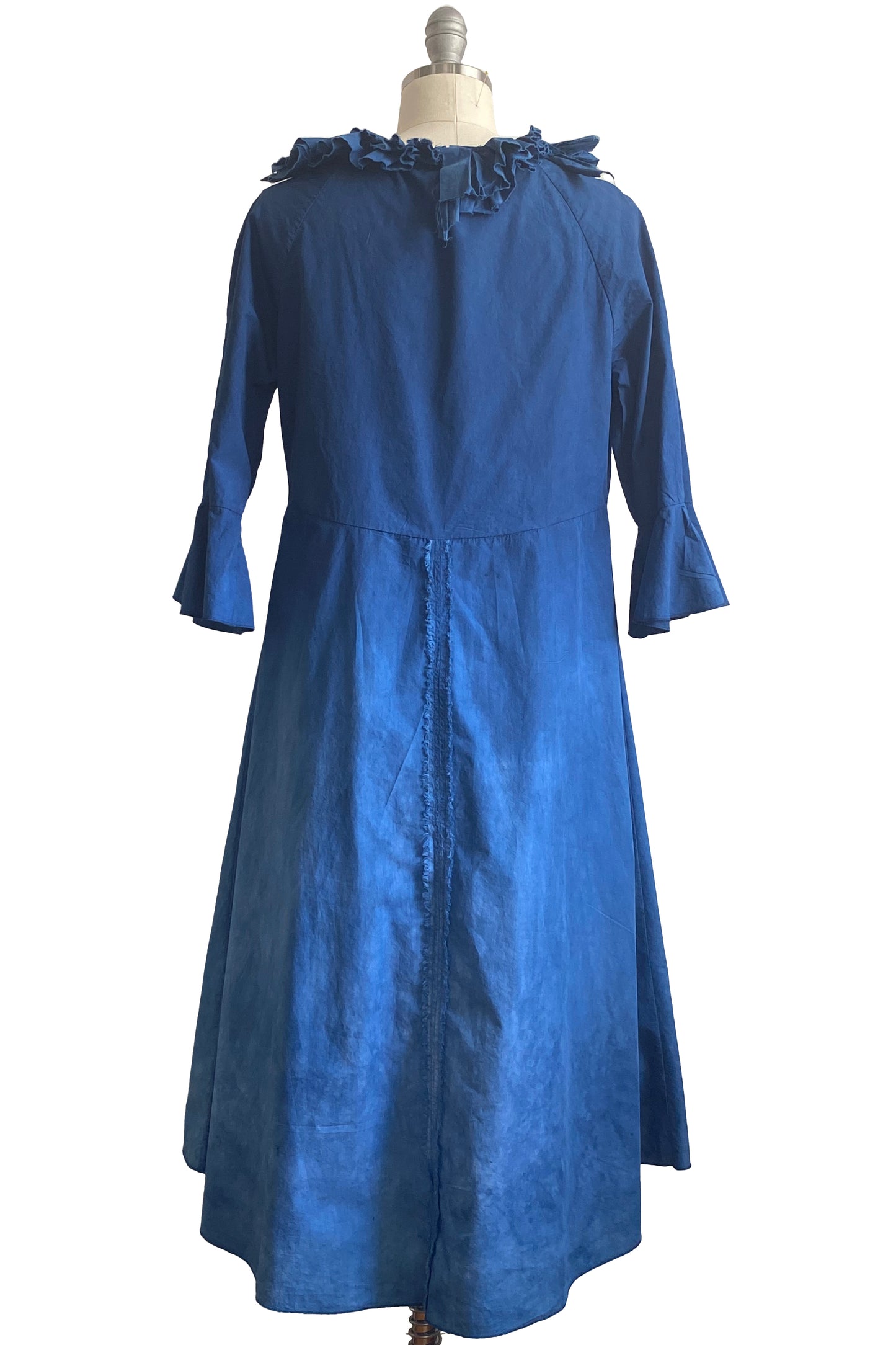 Moon Dress in Cotton - Indigo - Medium