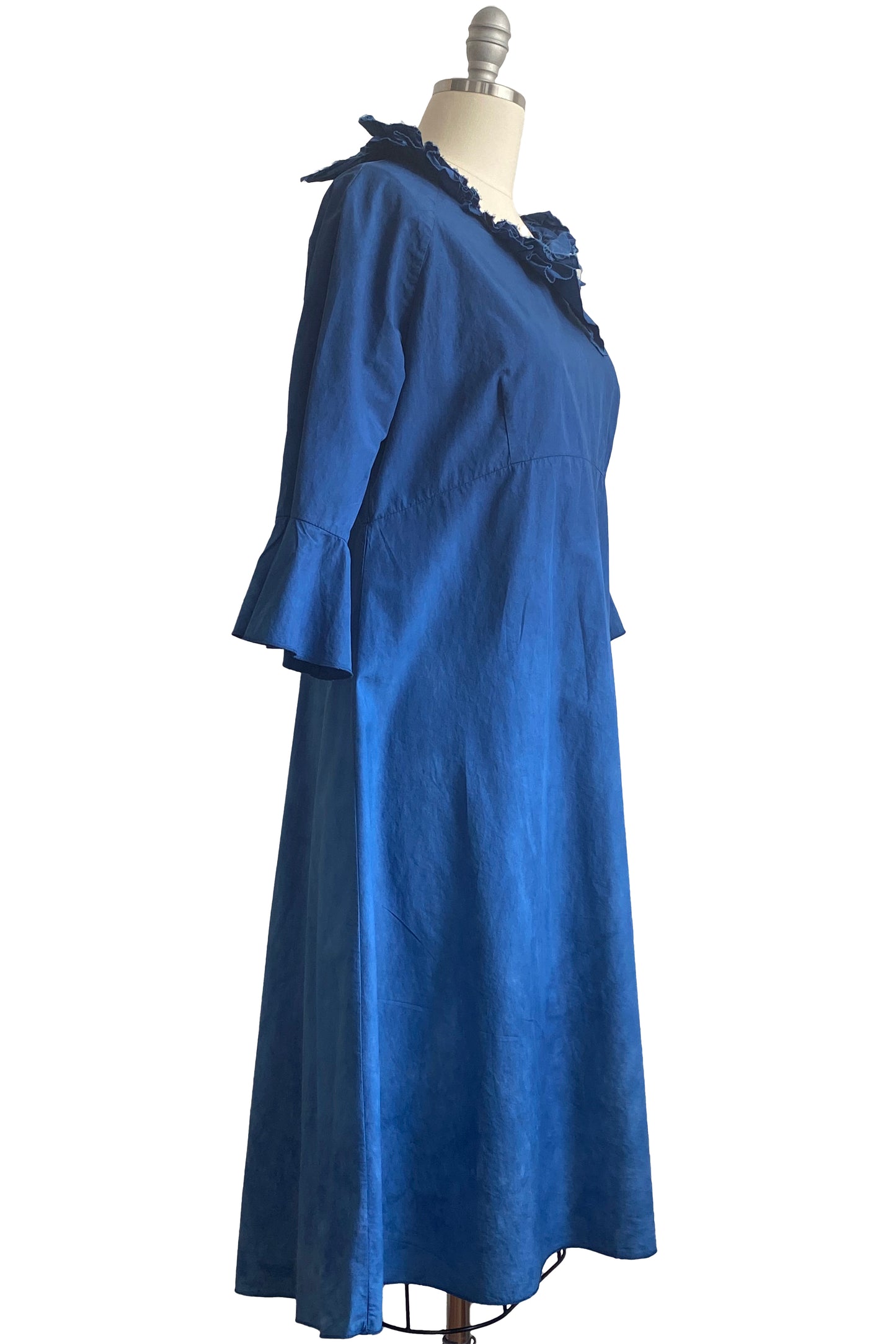 Moon Dress in Cotton - Indigo - Medium