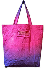 Load image into Gallery viewer, Hand Dyed Canvas Tote - Pink &amp; Purple
