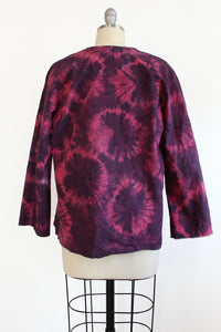 Ariel Jacket in Pink Tie Dye - Medium