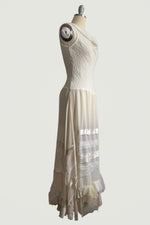 Load image into Gallery viewer, Montmartre Dress w/ Jacquard Top - Off White - S/M
